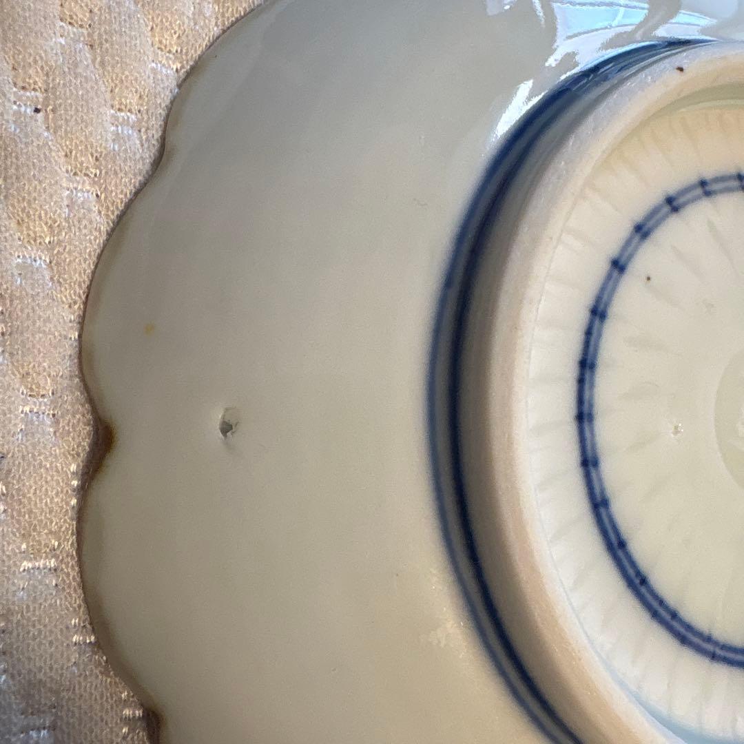 祥瑞舟絵中皿　骨董/磁器　永楽妙全　作 10客売り おまめさん専用