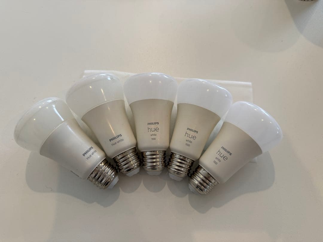 Philips Hue White LED電球 1100 5個セット