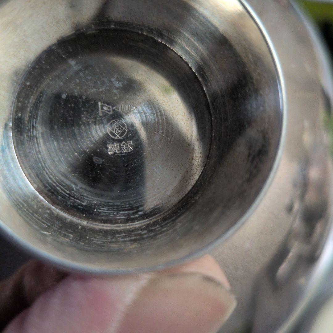 純銀 銀盃 68g 刻印あり　値下げ交渉不可