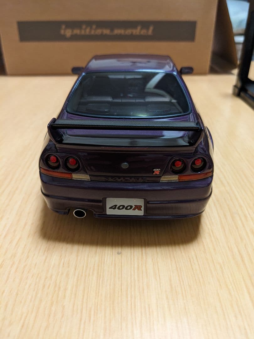 イグニッションモデル1/18　ニスモ R33 GT-R 400R