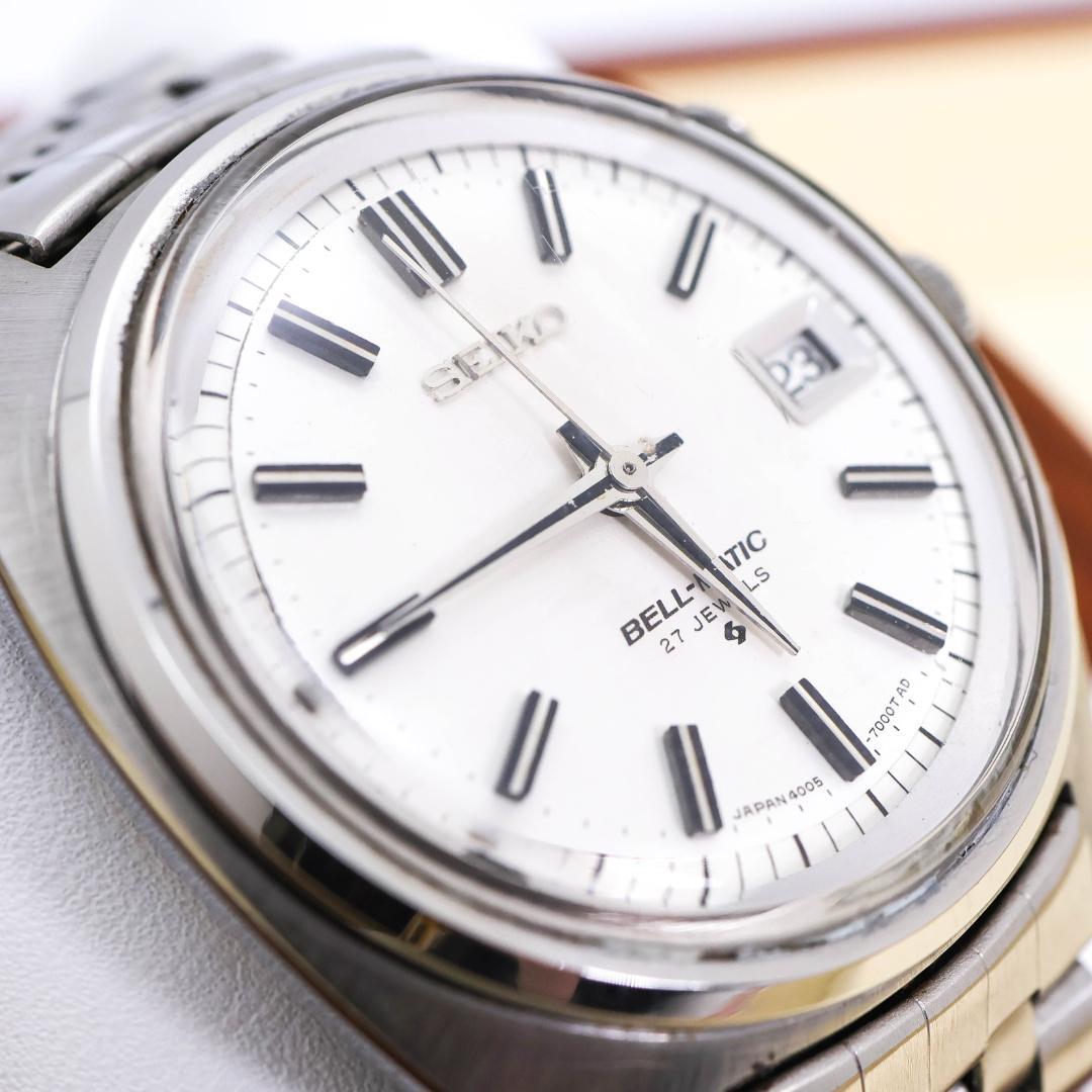 ジャンク品 SEIKO ベルマチック 腕時計 機械式 自動巻き デイト 2344
