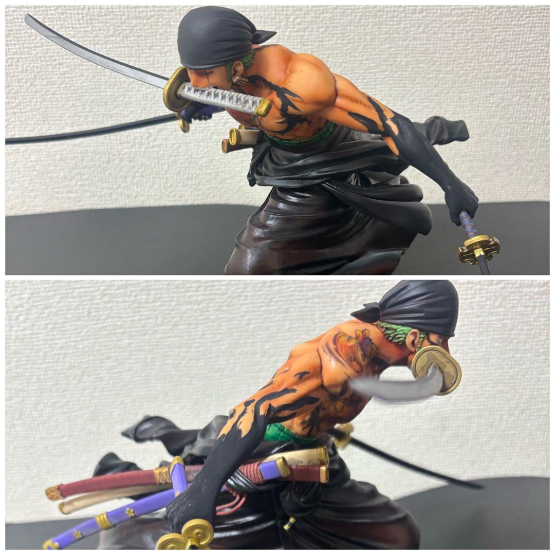 ワンピース　グランディスタ　ゾロ　フィギュアリペイント