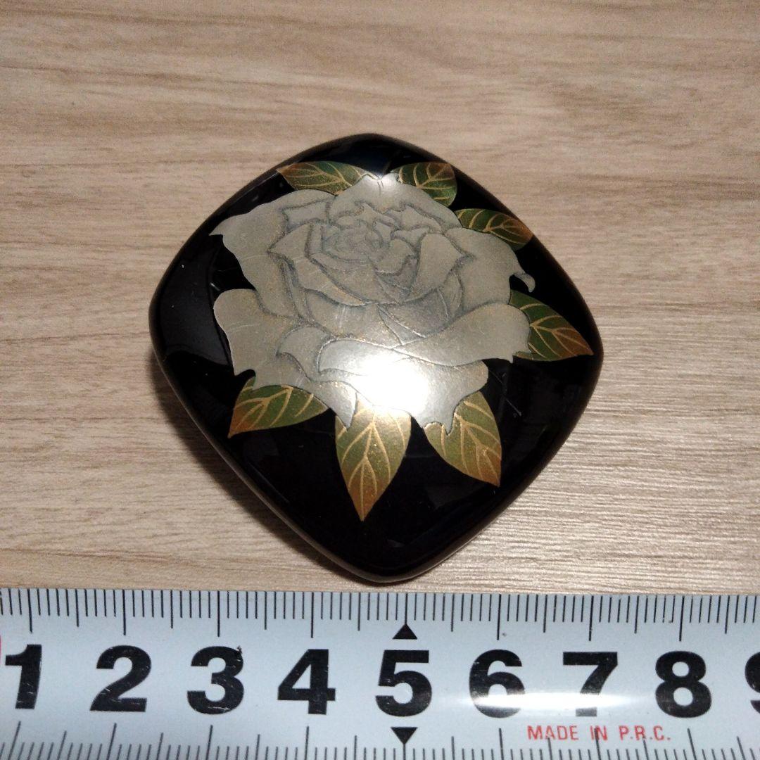 べっ甲 ブローチ ペンダント 在銘 輝山