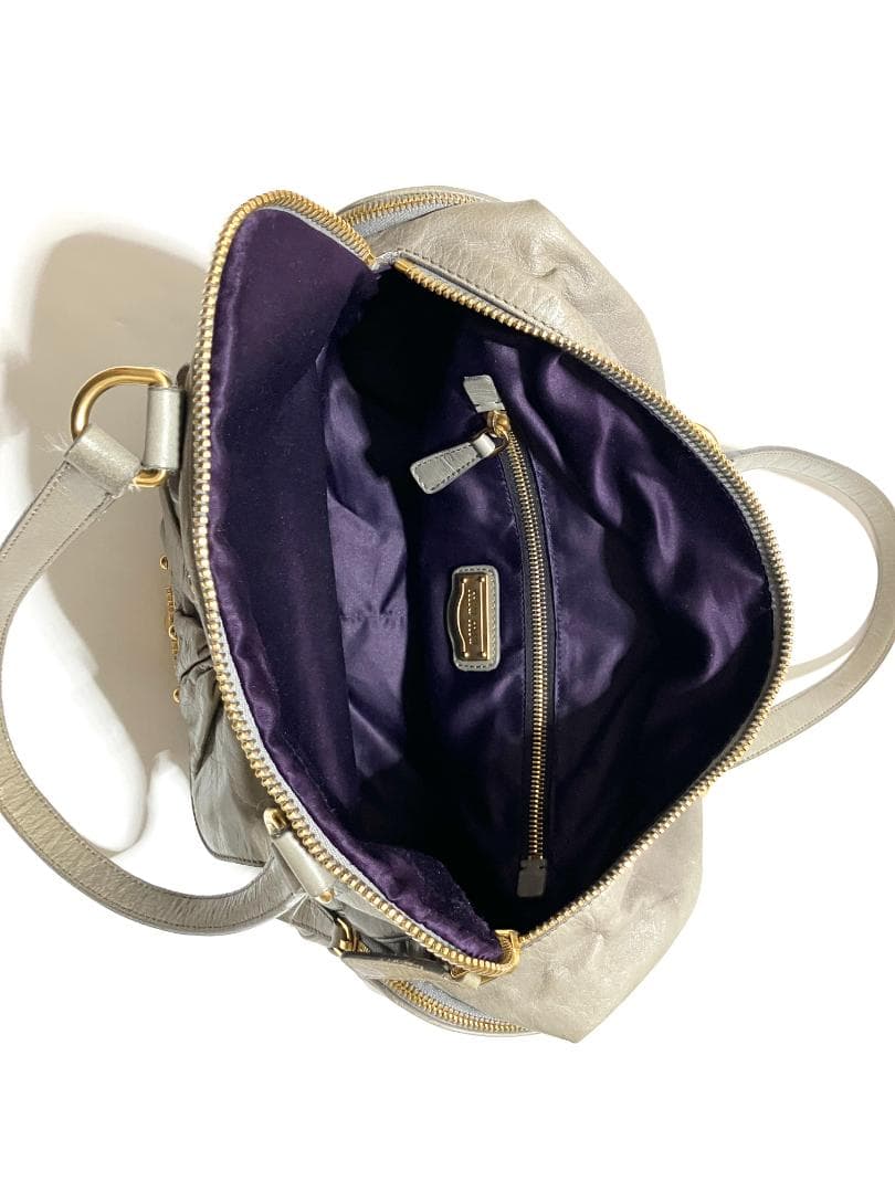 バッグ miu miu VITELLO Leather Bag BAULETTO