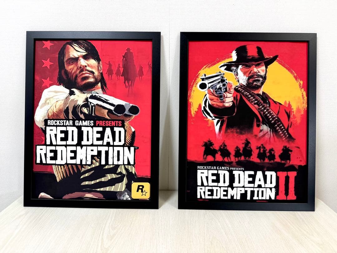 No.273フレーム付きキャンバスアート　レッドデッドリデンプション