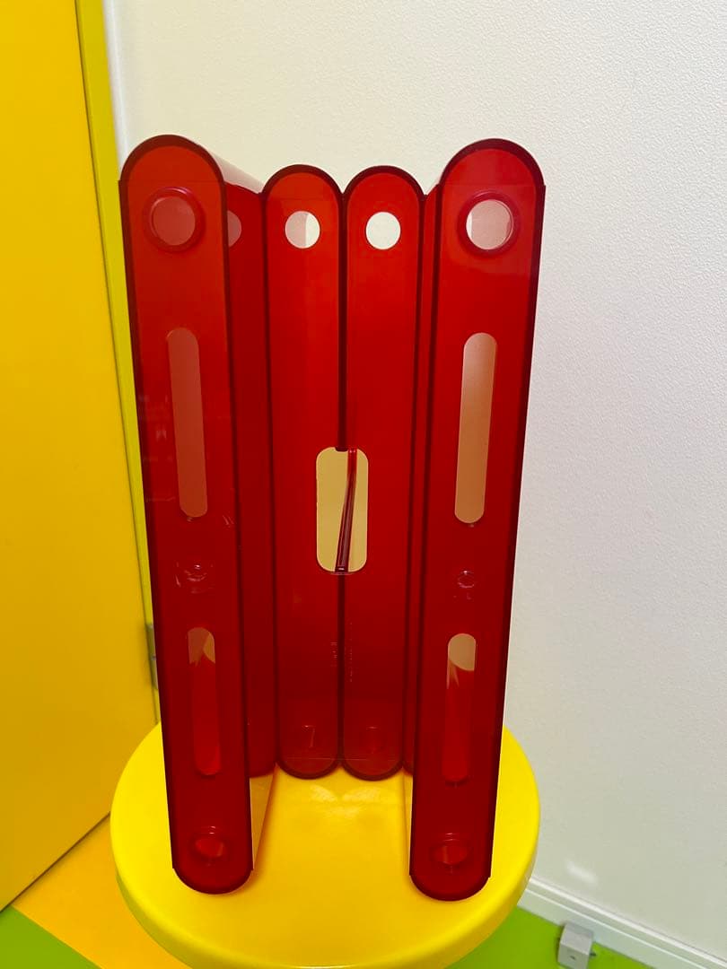 Kartell カルテル ポルタリビステ マガジンラック　オレンジレッド　家具