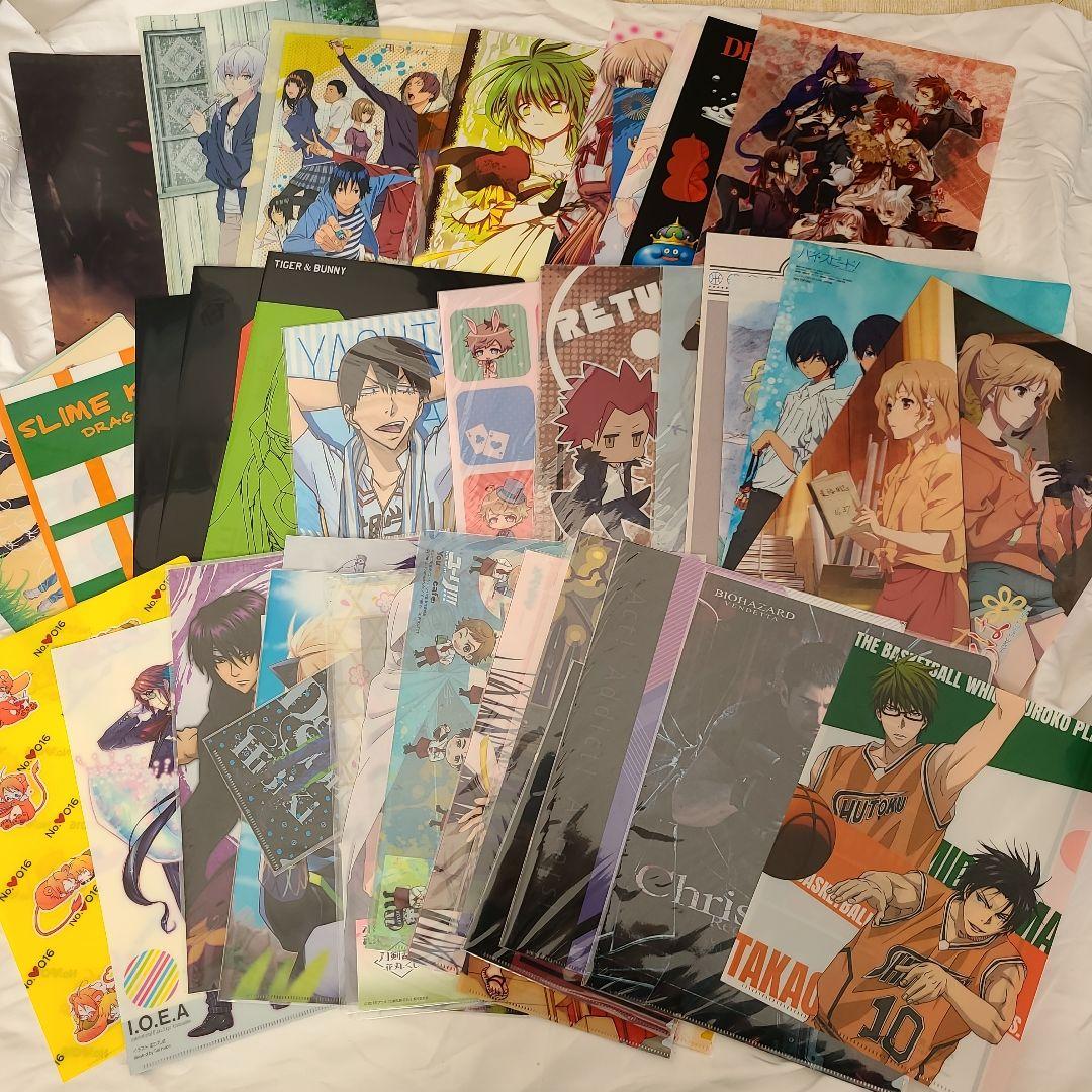 クリアファイル まとめ売り 約11.5kg 処分品