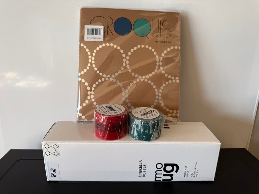 ミナペルホネン マスキングテープ2個セット Bottle、ノート、