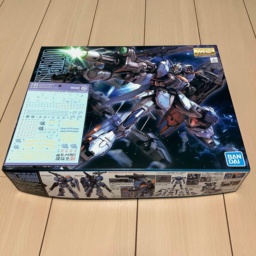 MG デュエルガンダム アサルトシュラウド 水転写デカール付き