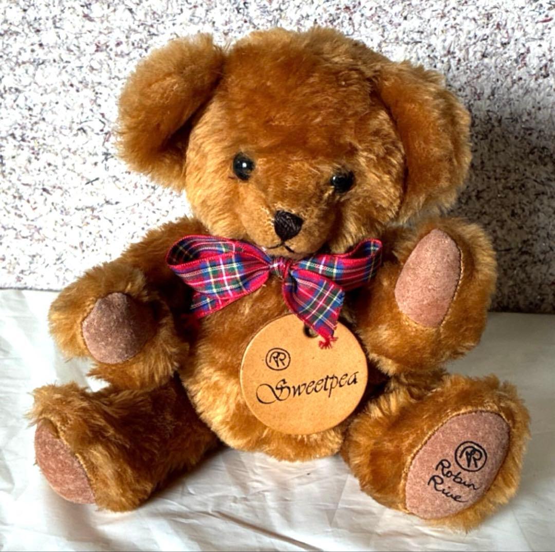 sweet pea robin rive bear 手脚関節可動　テディベア