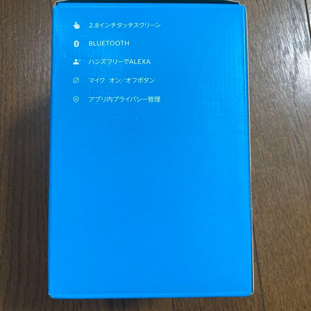 ［新品未開封］Echo Spot ディスプレイ付きスマートスピーカー