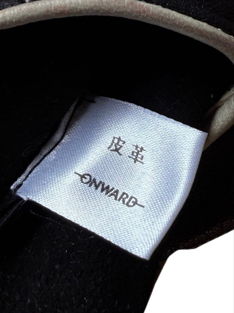 90s GAULTIER HOMME OBJET バイカラー レザーグローブ