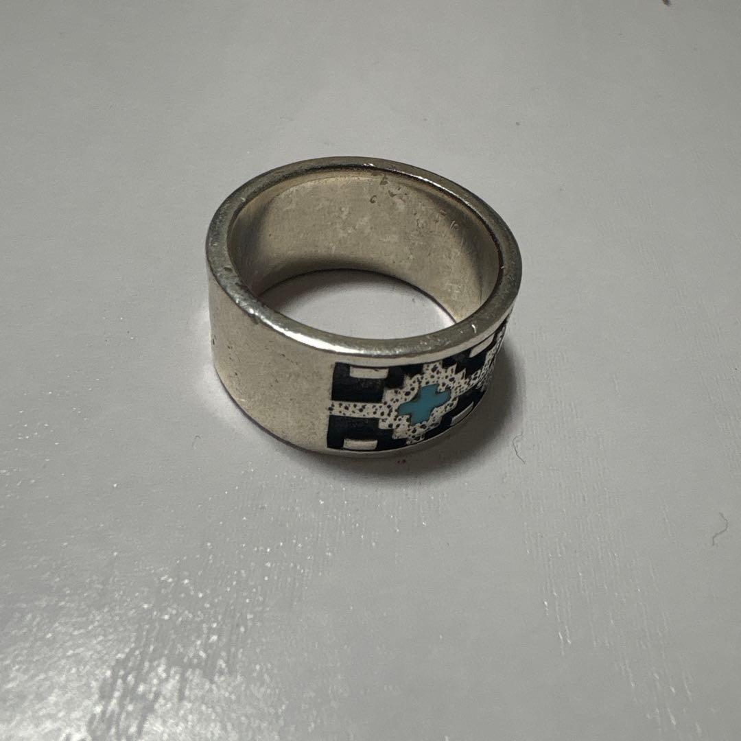 SAAD シルバーリング ターコイズ