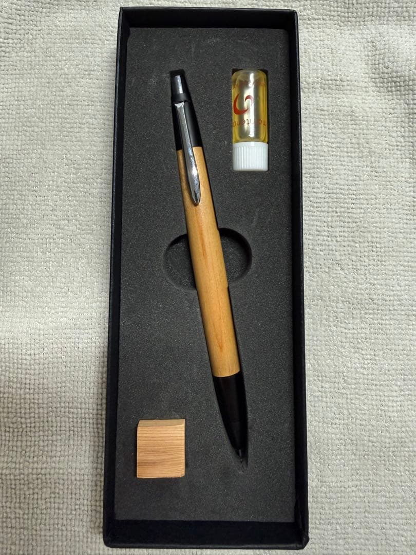 週末セール＋推し球団優勝　野原工芸　木曽檜　シャープペンシル　新型　旧クリップ