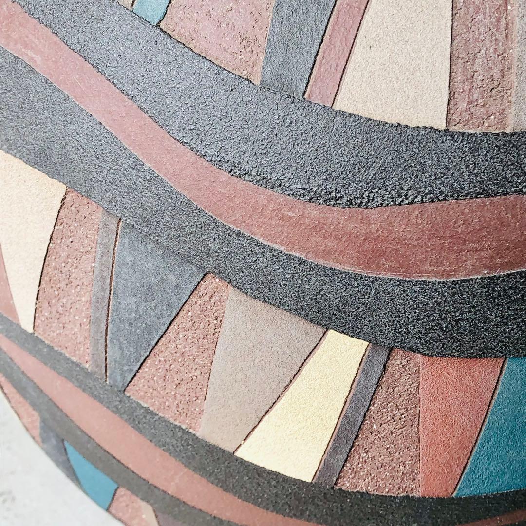 <引き取り限定> 暫定額　でっかい壺　陶器　化粧土