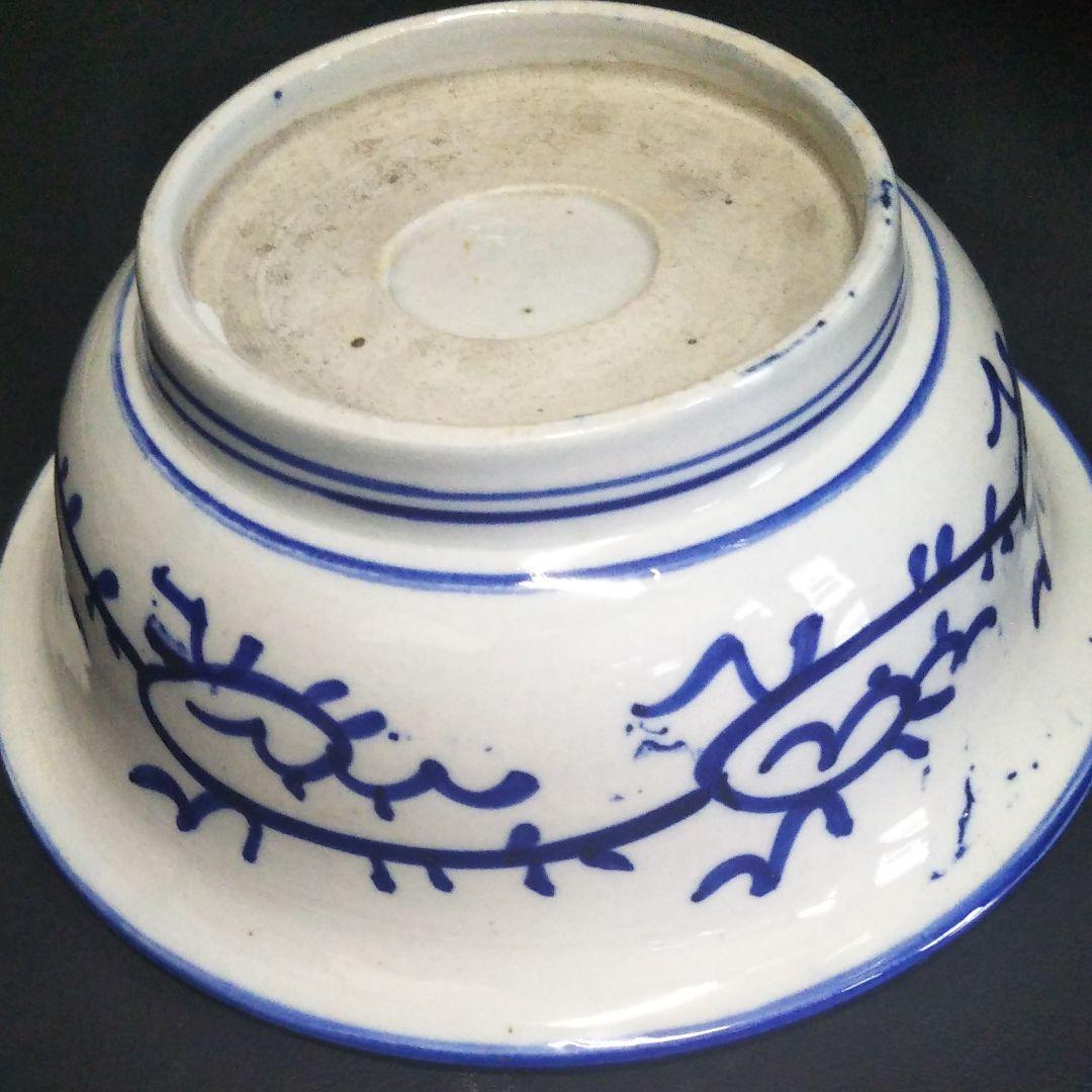 ※古伊万里/染付け深鉢/蛇の目高台/箱無し/