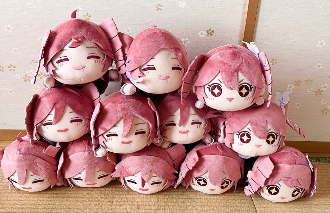 【未使用品、タグ付き】　重音テト　くてんこBIGぬいぐるみ　12個セット