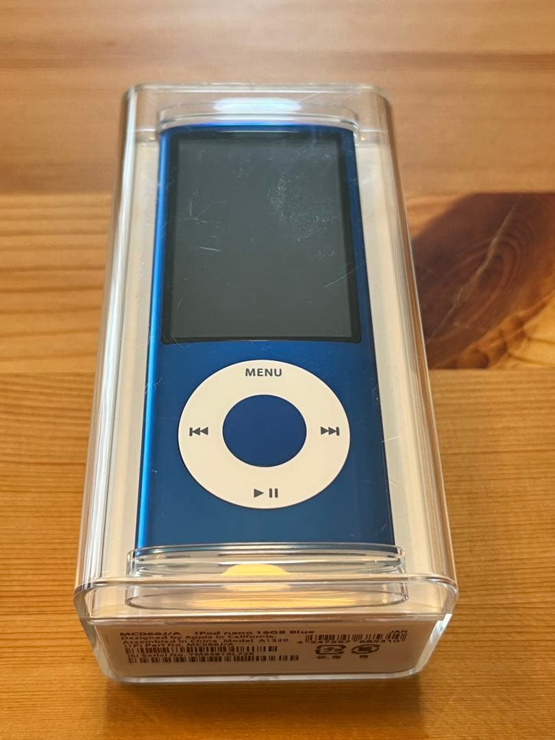Apple iPod nano 第5世代 ブルー 【新品・未開封】おまけ付き