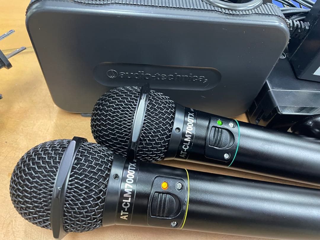 オーディオテクニカ製赤外線ワイヤレスマイクセット　CR701+CLM7000
