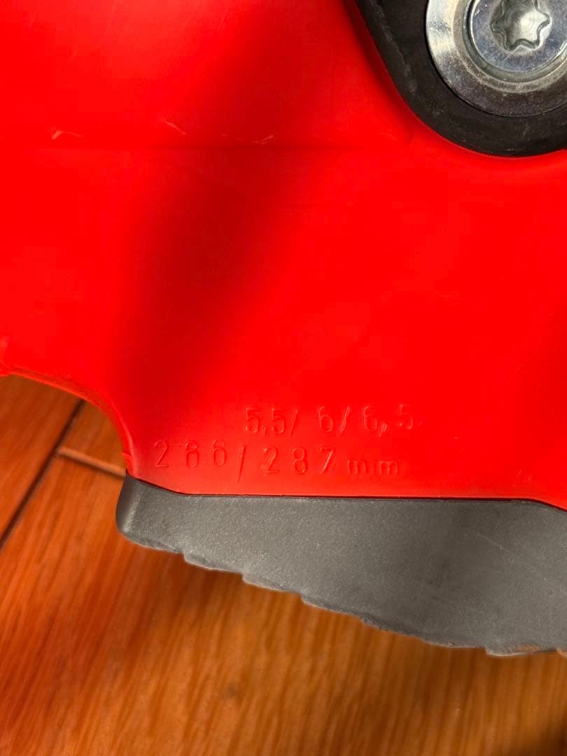 Upz RC12 スノーボードブーツ レッド