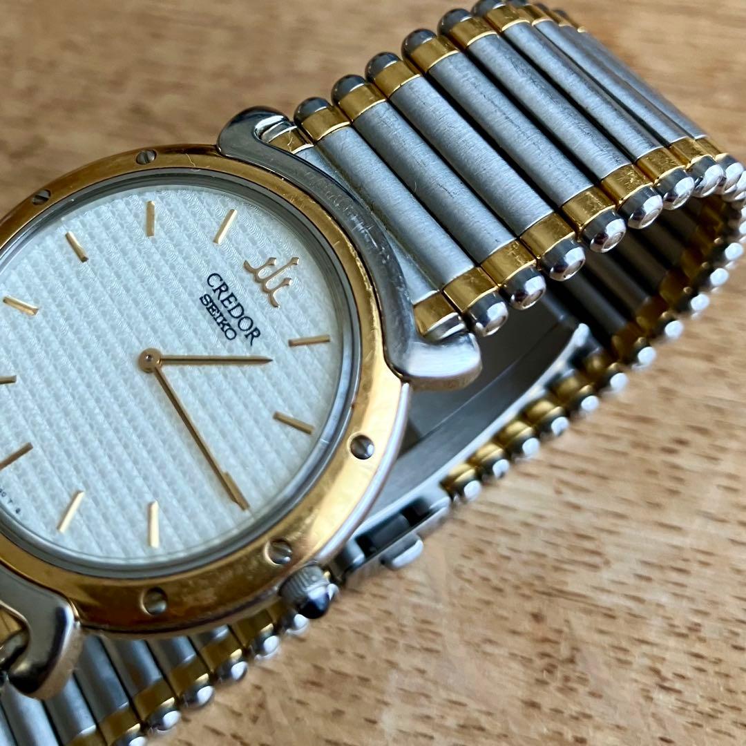 【中古／電池切れ】クレドール 5A74-0650 リネアクルバ K18 コンビ