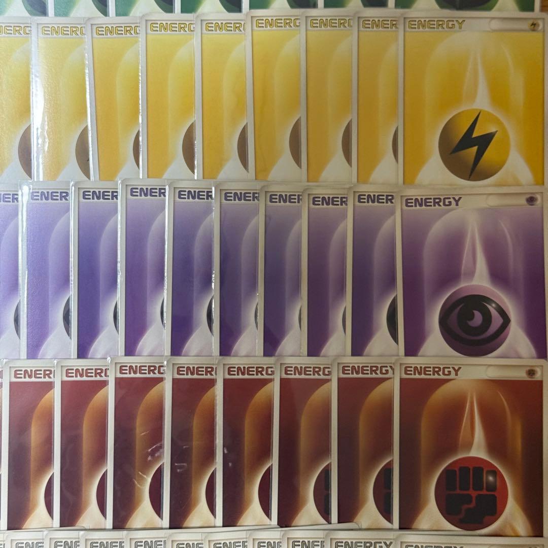 【まとめ売り・バラ可】基本エネルギー 炎 水 草 雷 超 闘 鋼 悪 2006年