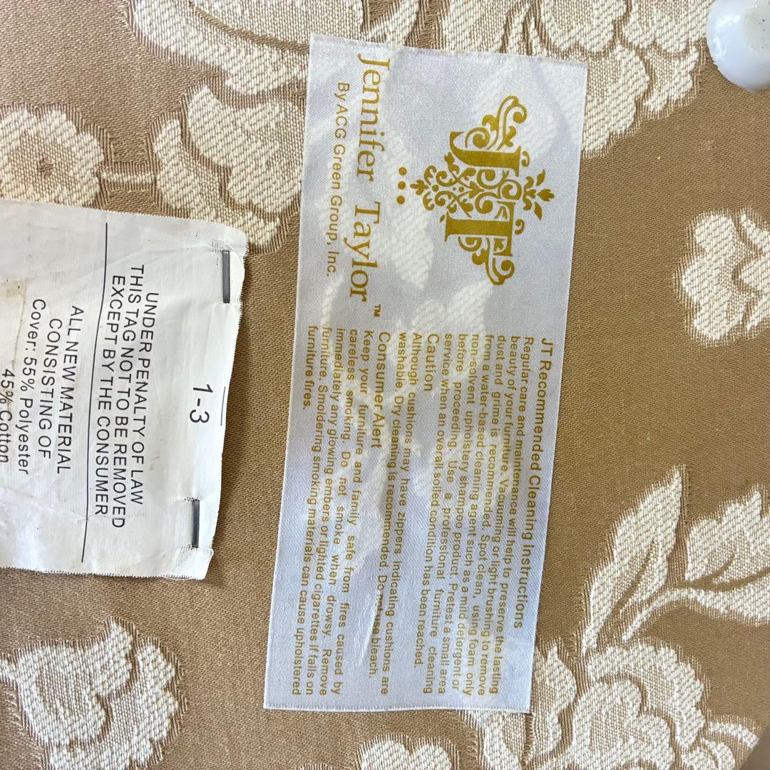 Jennifer Taylor ジェニファーテイラー オットマン スツール