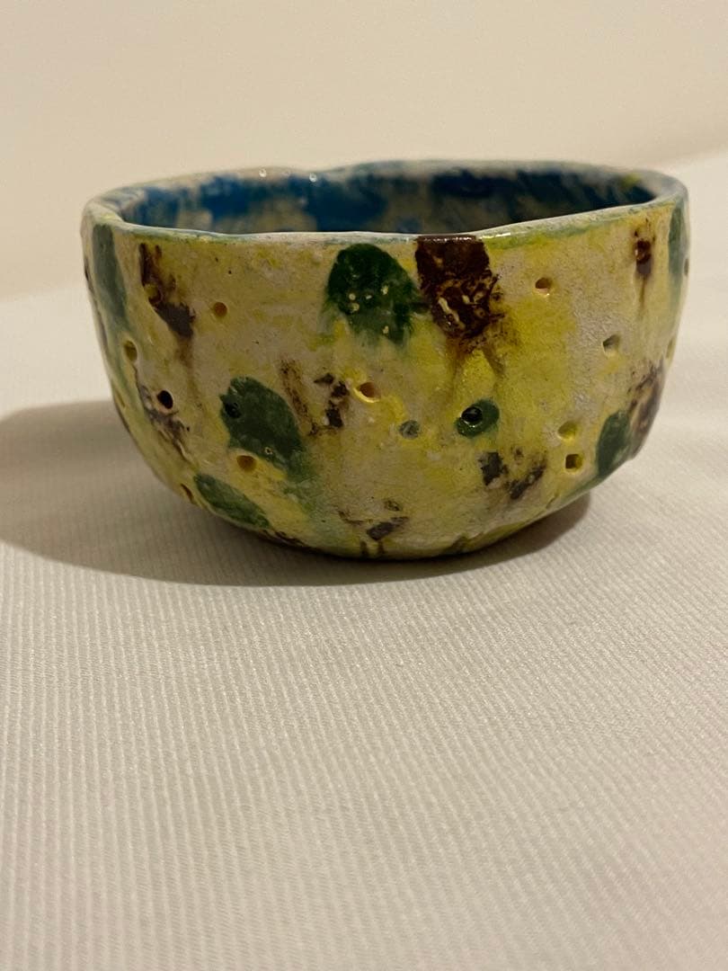 出口王仁三郎　ぐい呑み　茶碗　耀盌　ようわん 口径8.4cm 高さ4.8cm