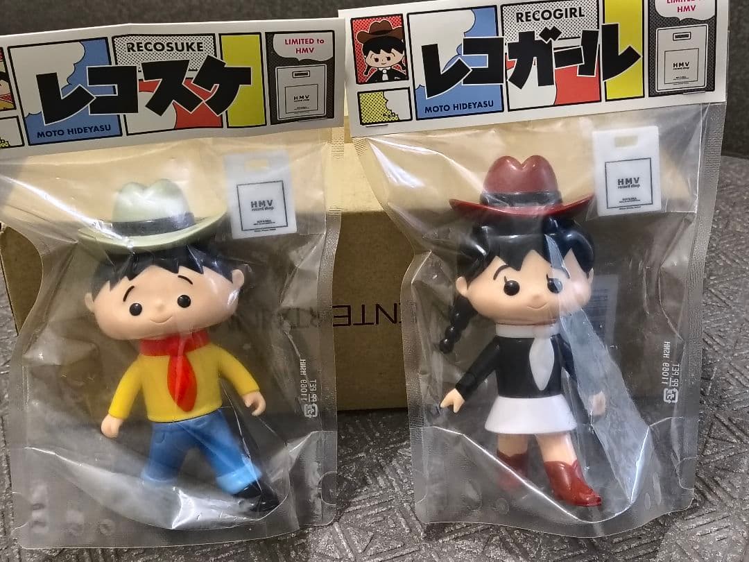 レコスケ レコガール ビニールフィギュアセット