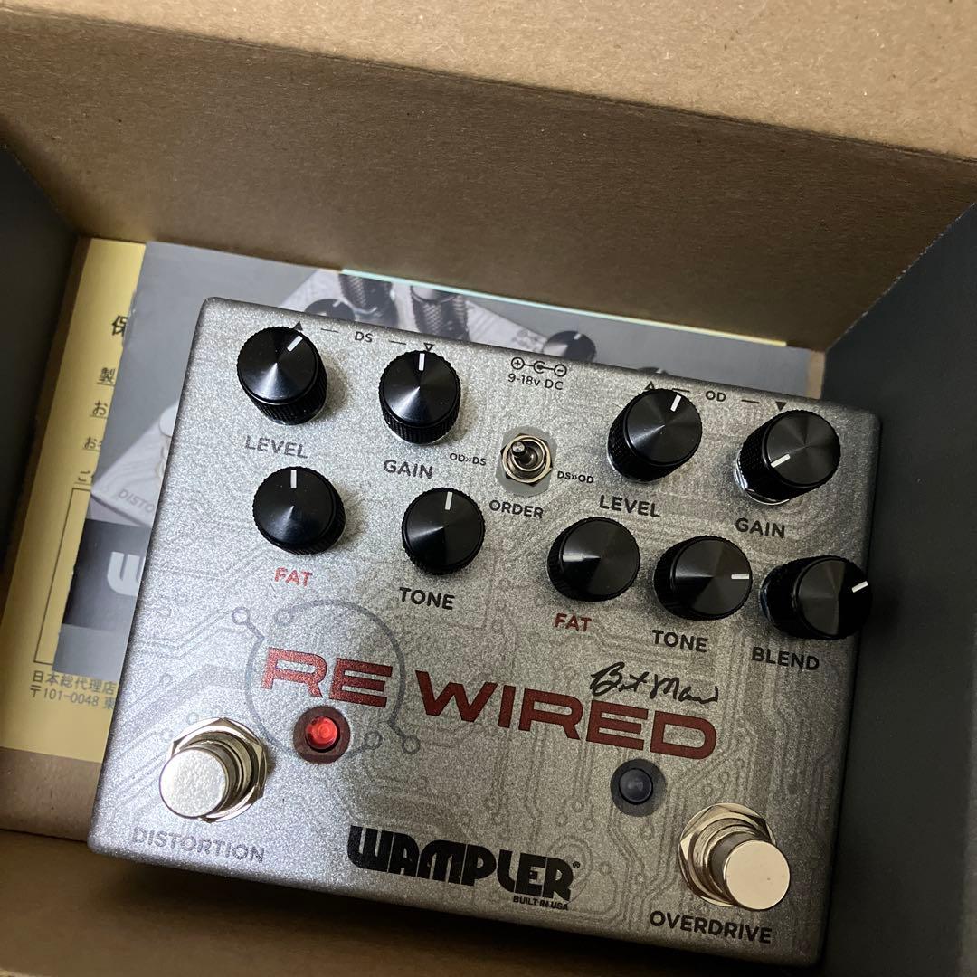 ギター wampler rewired