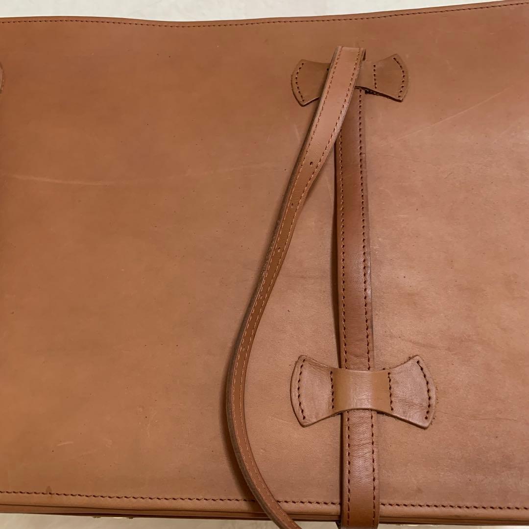 午後の紅茶 初代コイズミトランク アンティーク 希少 本革 キャメルブラウン