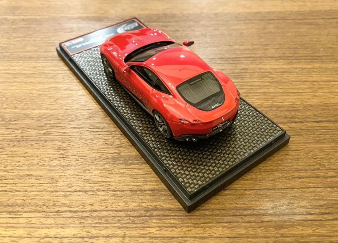 新品 希少！1/43 BBR 新型 フェラーリ ローマ ロッソコルサ レッド