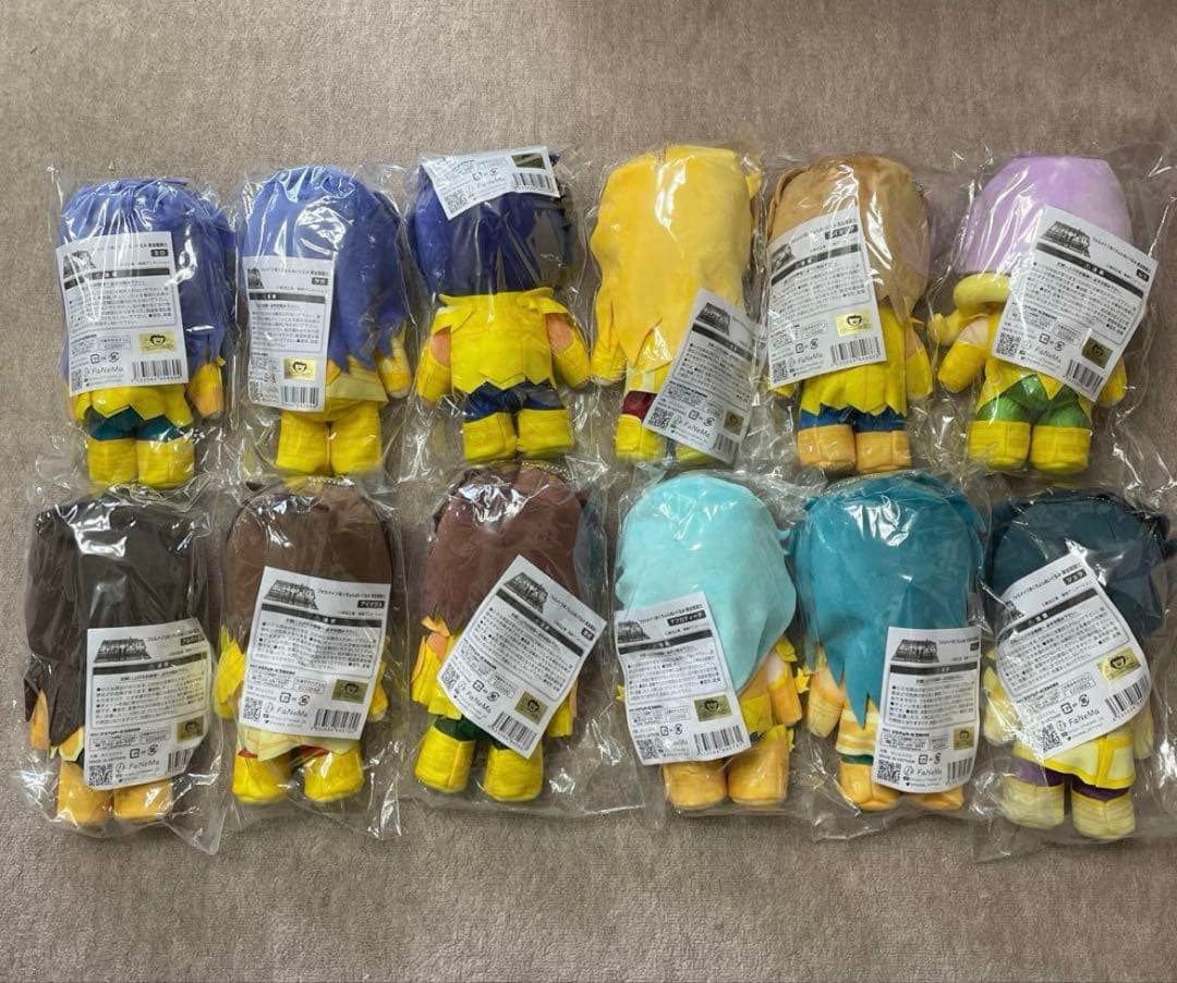 聖闘士星矢　フォルメイツ　あくちょん　ぬいぐるみ　黄金聖闘士　コンプリート