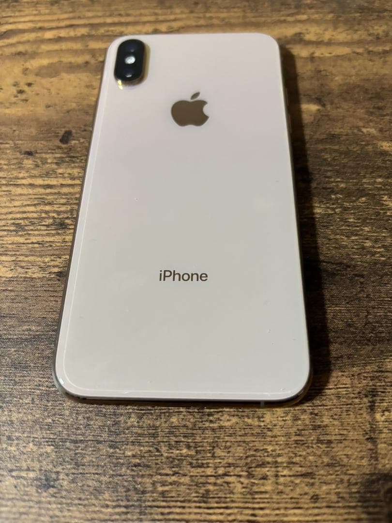 【ジャンク品】Apple iPhone X ゴールド　本体