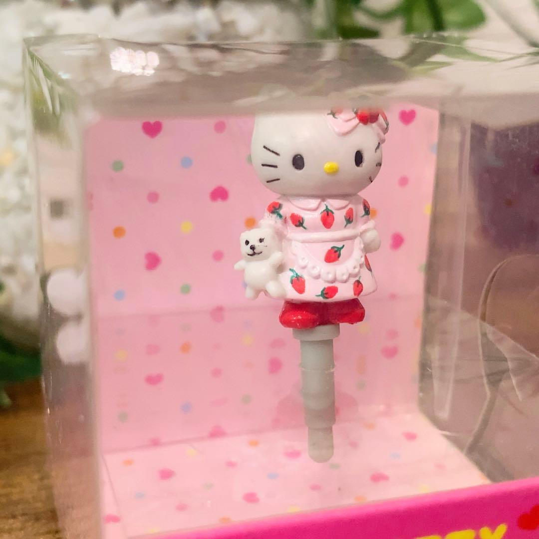 ★レア★ Hello kitty キティ　いちごドレス　プラグマスコット