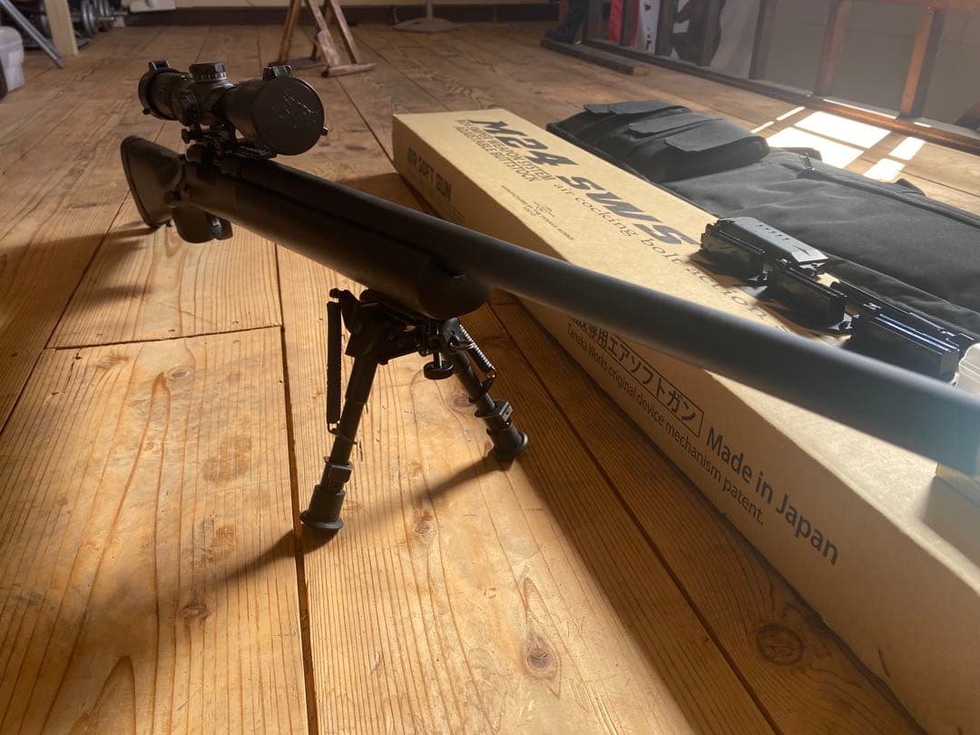 TANAKA レミントン　M24 SWS エアコキ　自衛隊　スナイパー