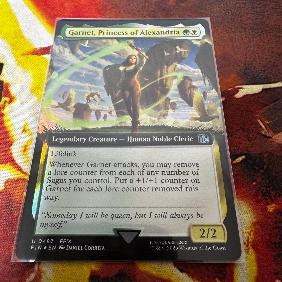 MTG アレクサンドリアの王女、ガーネット　拡張foil