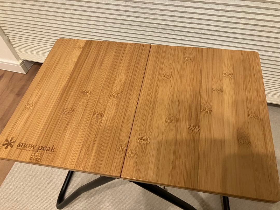 U*.様  peak Myテーブル竹 ブラック 雪峰祭 2021
