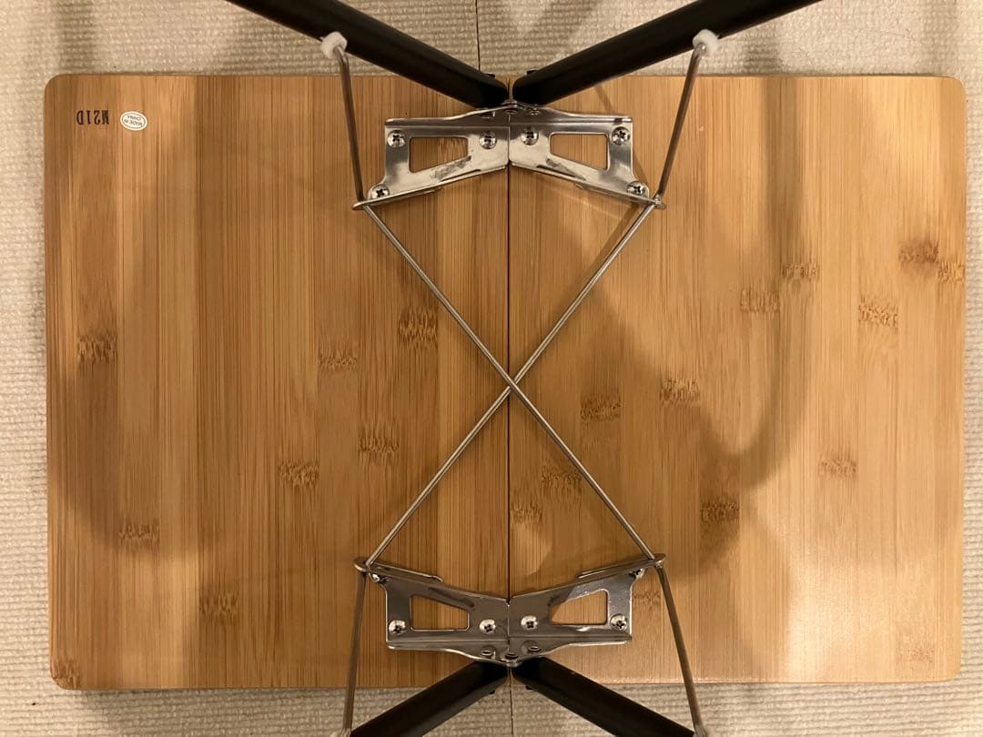 U*.様  peak Myテーブル竹 ブラック 雪峰祭 2021