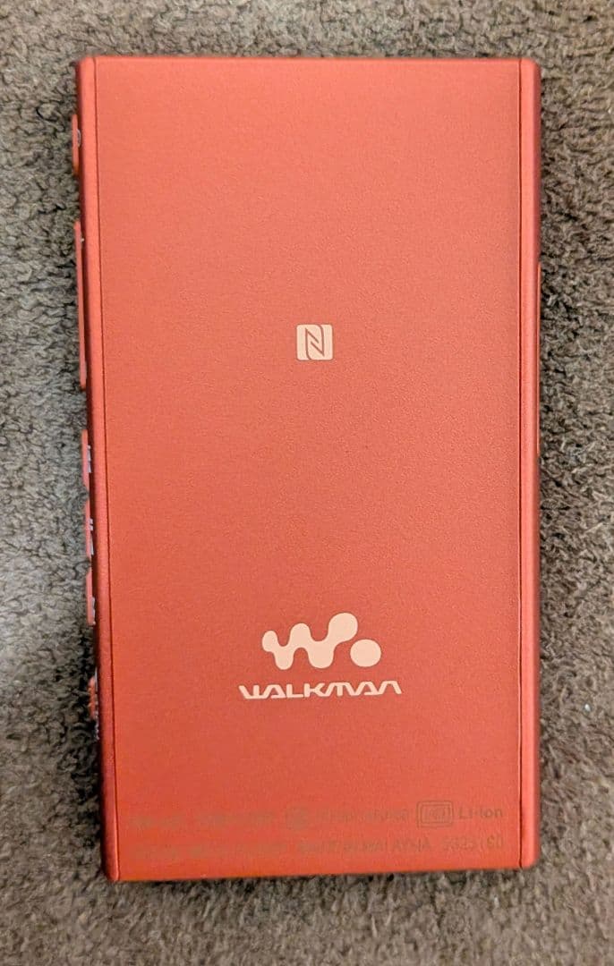 SONY NW-A45 トワイライトレッド ウォークマン　メモリカード120G