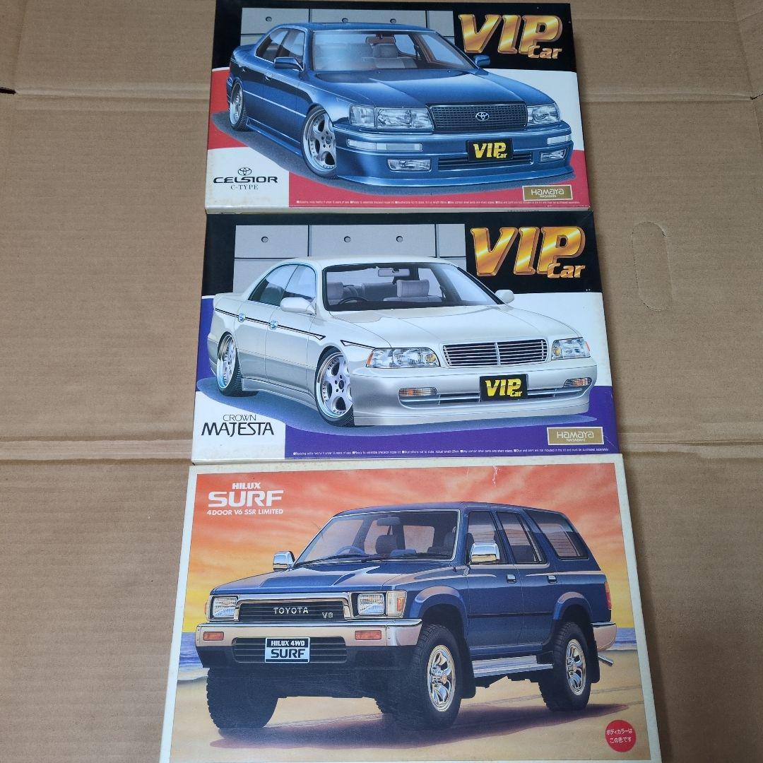 プラモデル アオシマ CELSIOR セルシオ VIP 車