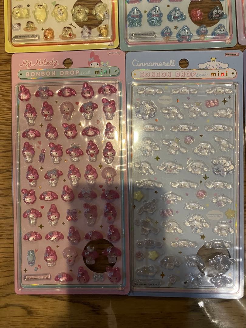 サンリオ　ボンボンドロップシール 全8種類　国内正規品