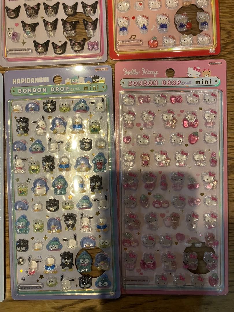 サンリオ　ボンボンドロップシール 全8種類　国内正規品