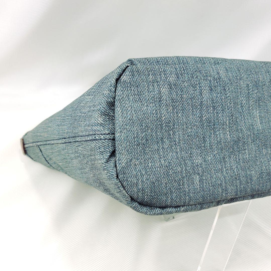 Dakota　デニム　バッグ　ダコタ　ハンドバッグ　ロゴ　レザー