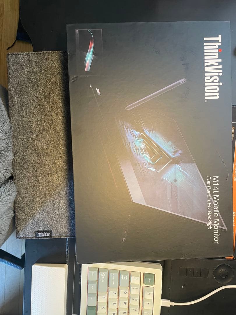 ディスプレイ・モニター本体 Lenovo ThinkVision M14t
