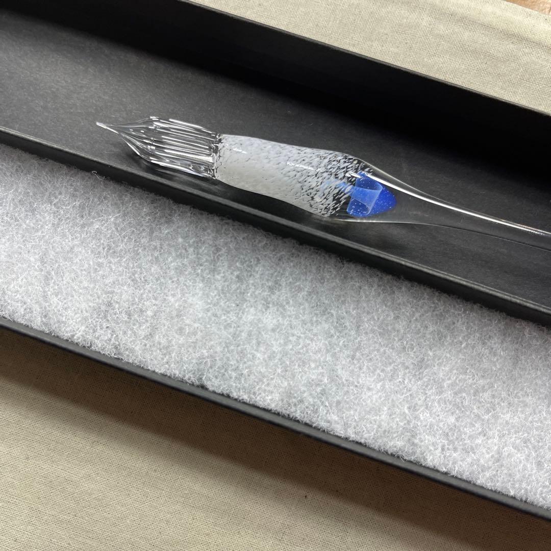 匿名配送　aunガラスペン　きのこ