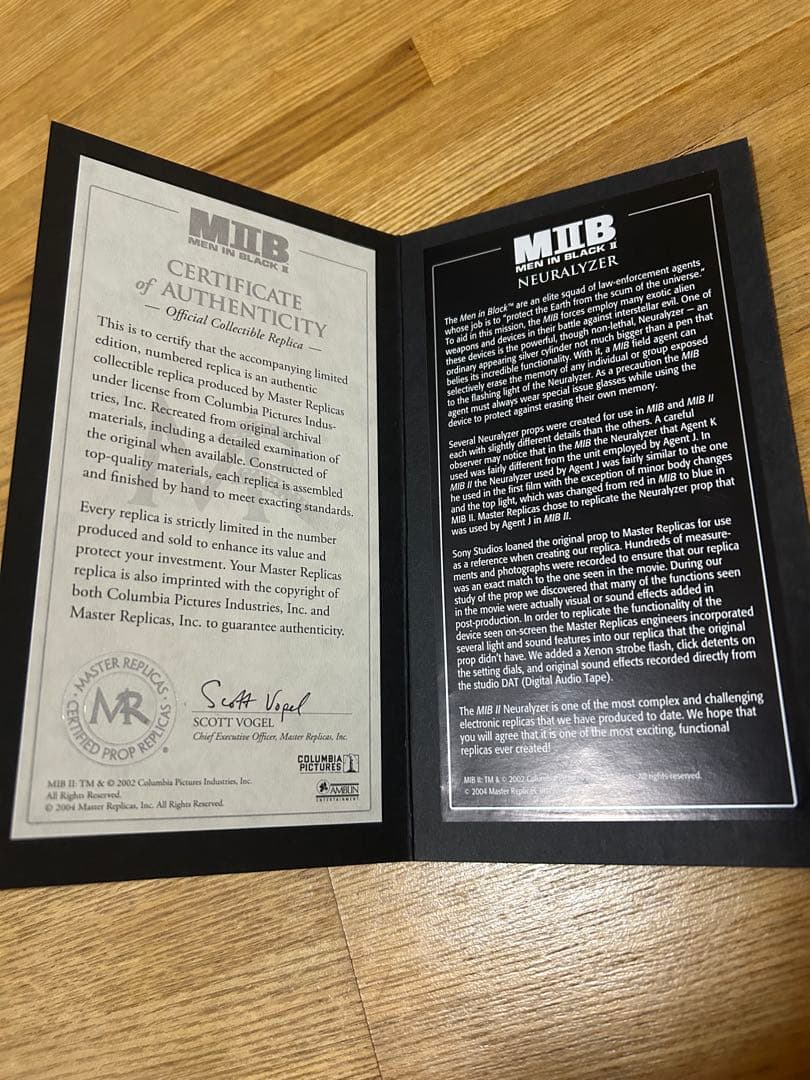 ち*ぶ様 メン・イン・ブラック ニューラライザー