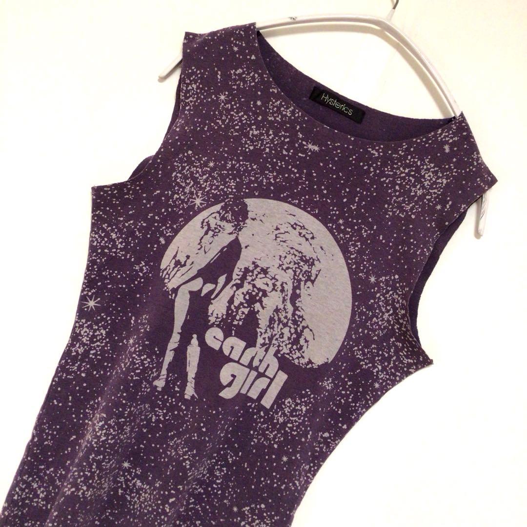 超希少ヒステリックスearth girl タンクトップy2kヒステリックグラマー
