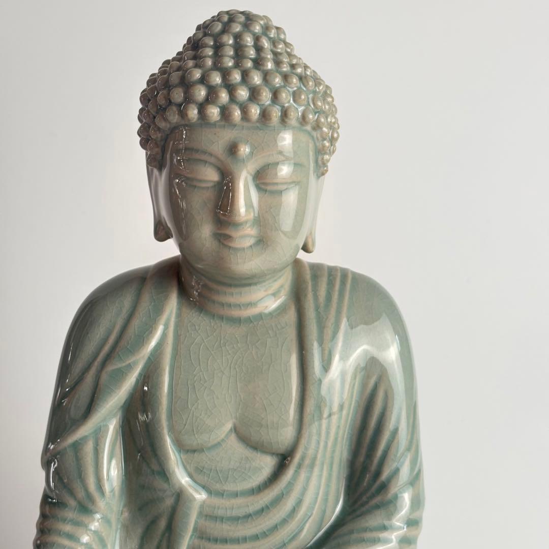 高麗 青磁 韓国 陶芸 松月 朝鮮 仏像