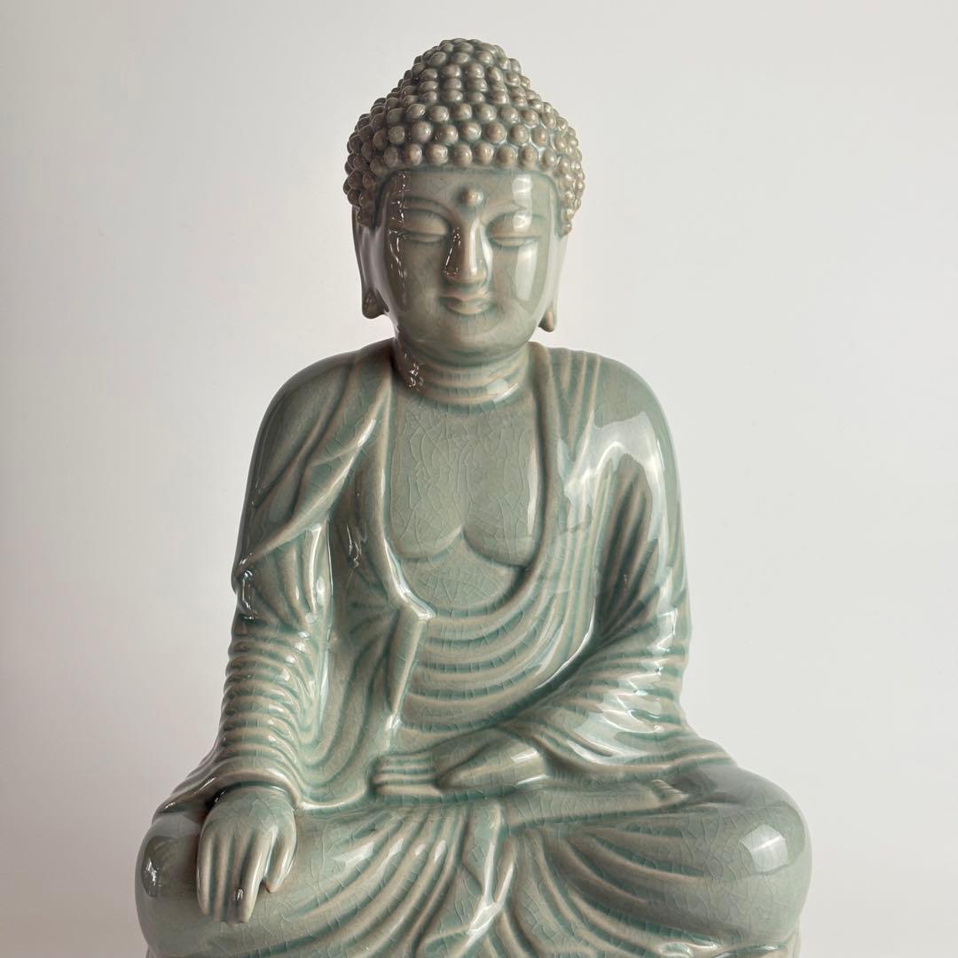 高麗 青磁 韓国 陶芸 松月 朝鮮 仏像